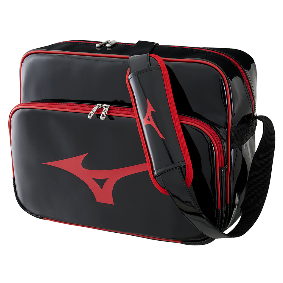 Mizuno RB Enamel bag M Black / Red